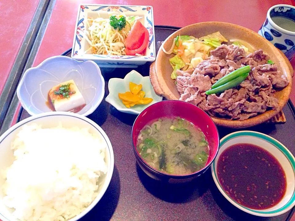 佐賀牛 焼肉定食 Saga Wagyu beef yakiniku set|Funky Chefさん