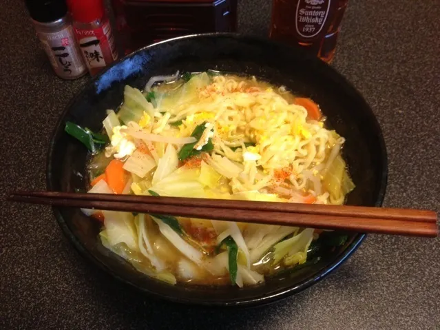 マルちゃん正麺、味噌味！٩꒰๑❛▿❛ ॢ̩꒱✨|サソリさん