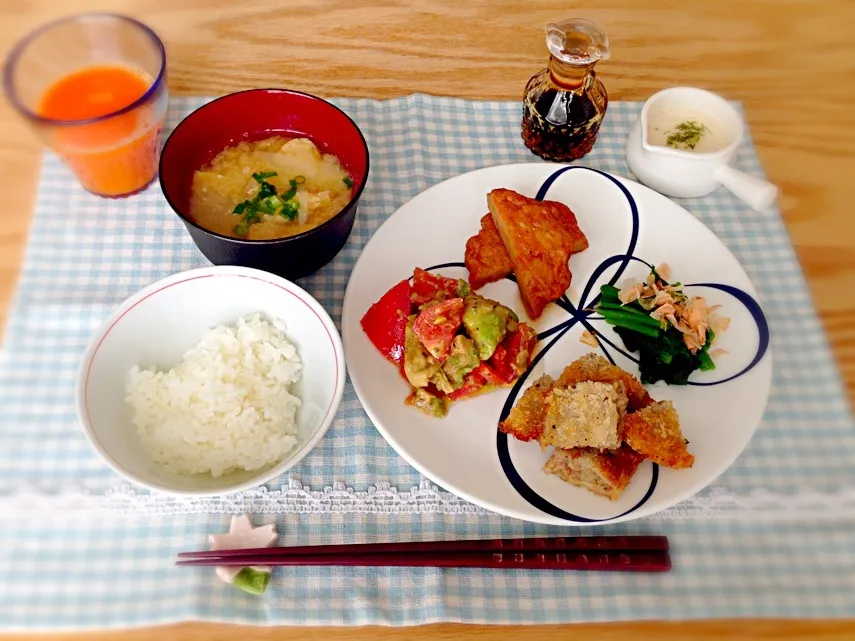 うちの朝定食☆彡|ゆきぼぅさん