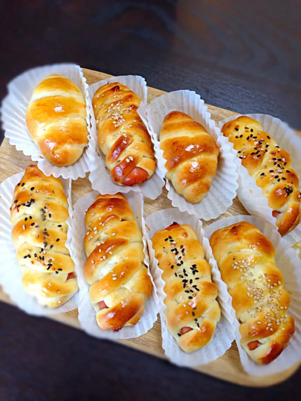 ソーセージパン (sausage bread)|Melia Sandya Utamiさん