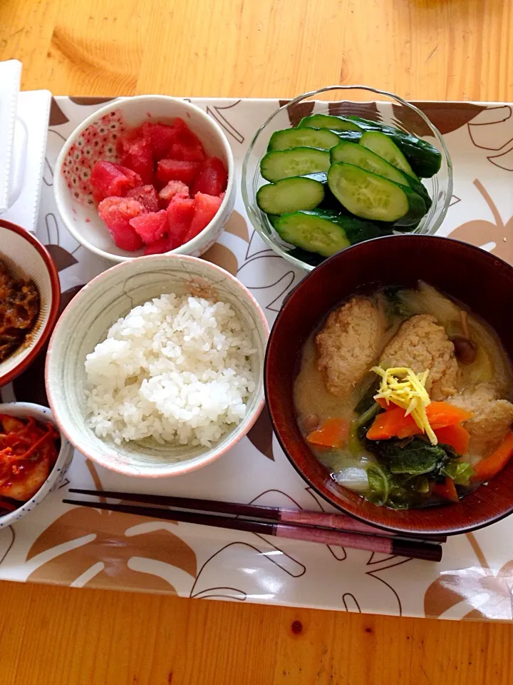 ホッケのつみれお味噌汁|石川家食卓スナップさん