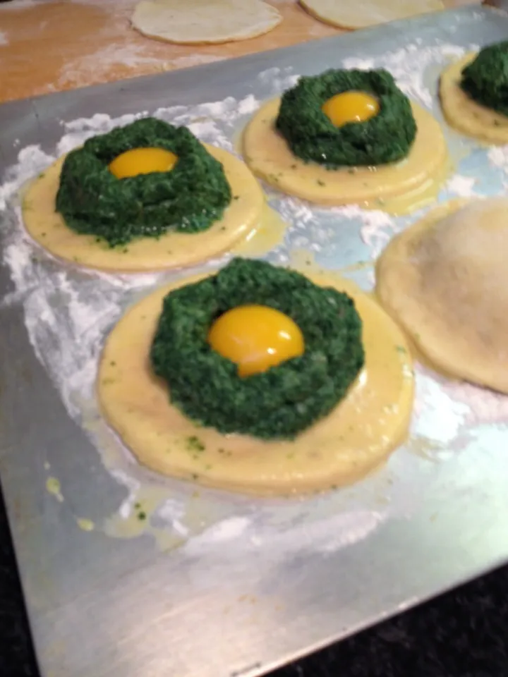 Swiss Chard and Ricotta and Egg Yolk Ravioli|Christine pavelkaさん