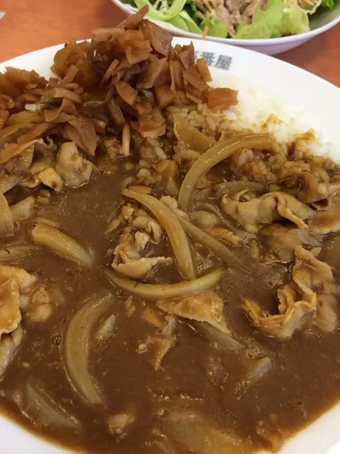 Snapdishの料理写真:豚しゃぶカレー|takeshiさん