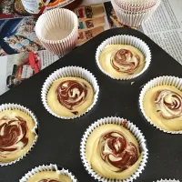 Snapdishの料理写真:Nutella cupcake