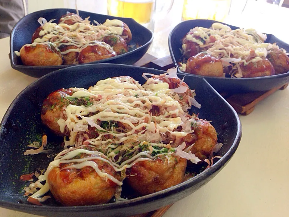 今日は🐙入り正真正銘のタコ焼きーを食べに(｀_´)ゞ✨|koji toyodaさん