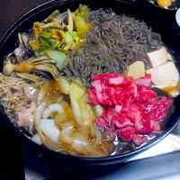 Snapdishの料理写真:すき焼きです|Daisuke Nambaさん