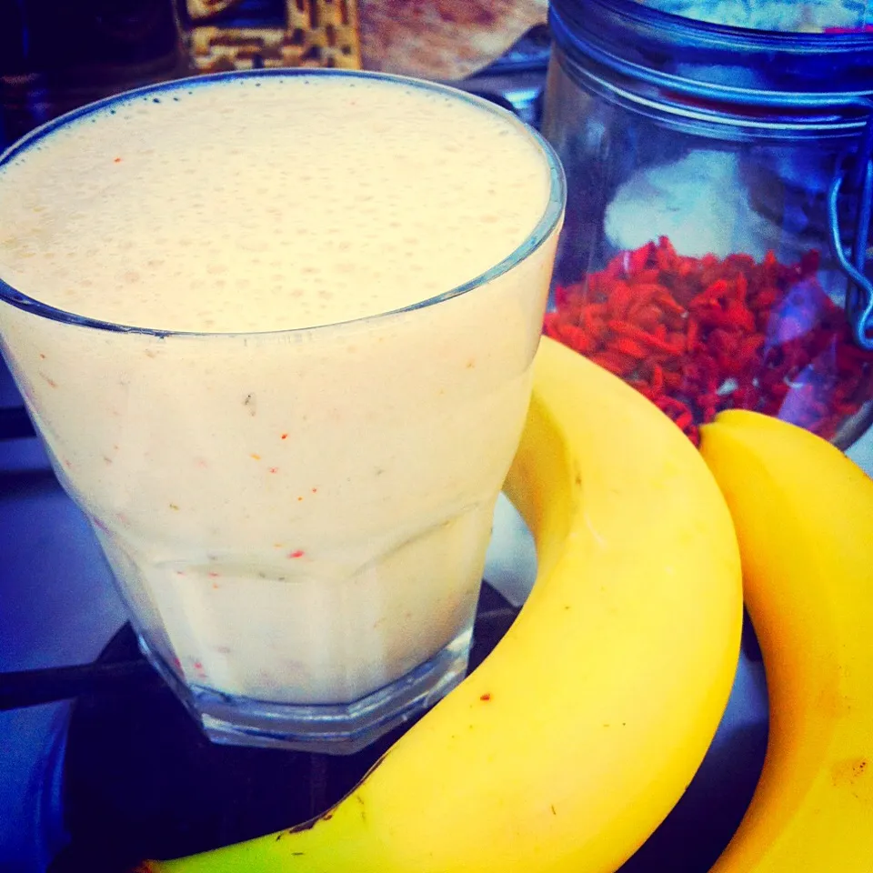 Goji & Banana soy smoothie|Stefan Labuschagneさん