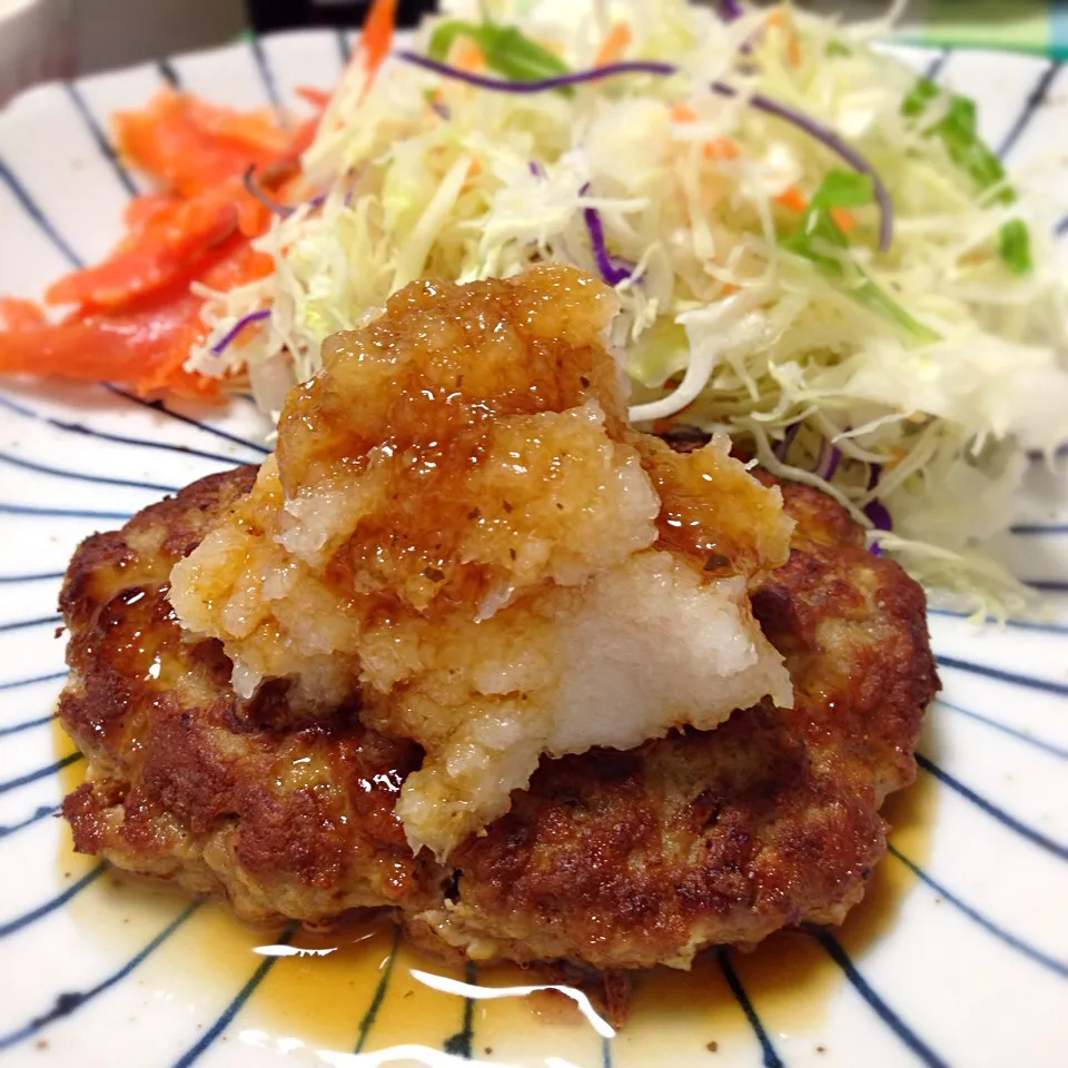 おろしでさっぱり豆腐ハンバーグ|匠の嫁さん