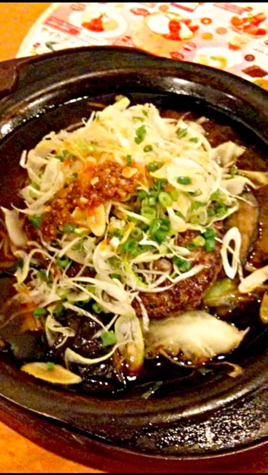 💋Hamburger steak in wafu sauce & string onions💋|Earth Angelさん