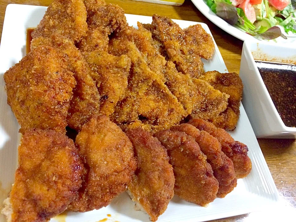 くみさんさんの料理 やっぱソースカツ丼でしょ(^^)|くみさんさん