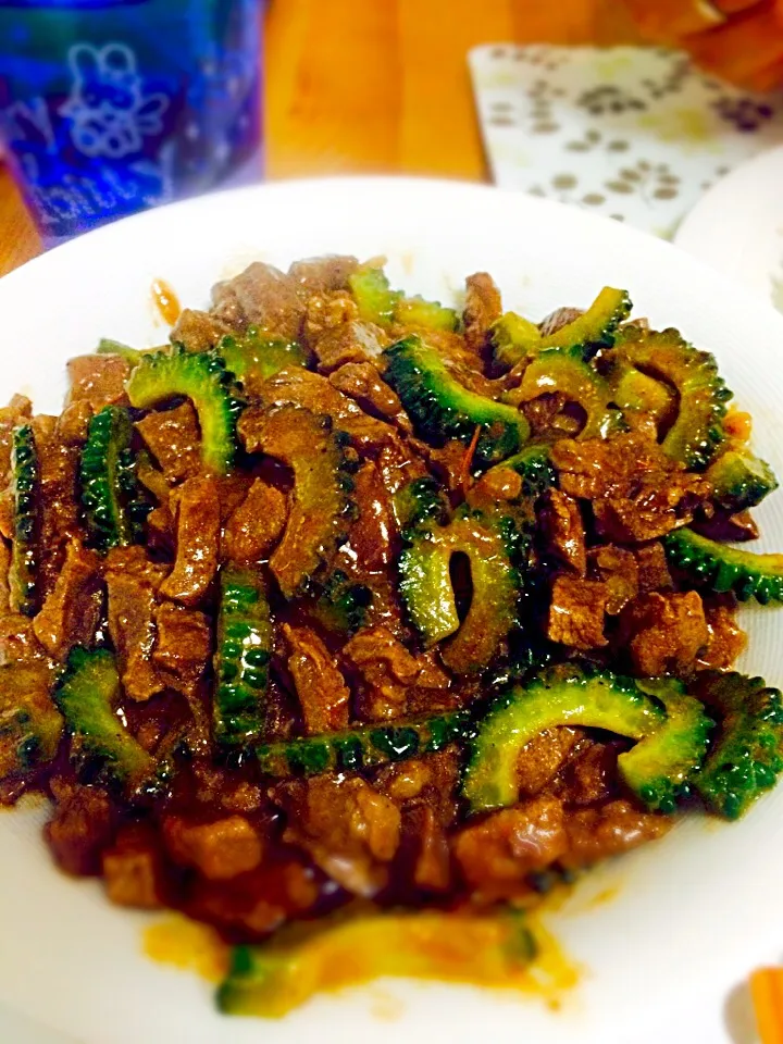 ampalaya con carne😄😍😘|Jessica Perezさん