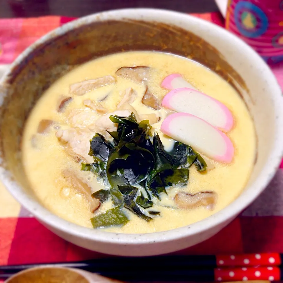 おだまきむし（うどん入りジャンボ茶碗蒸し）|匠の嫁さん