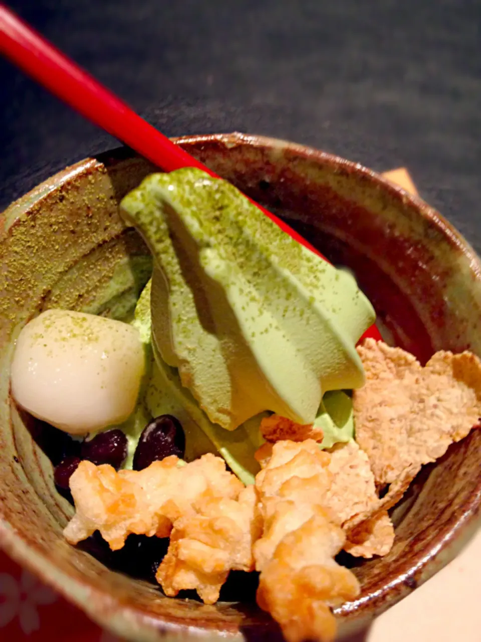 抹茶ソフト|舞さん