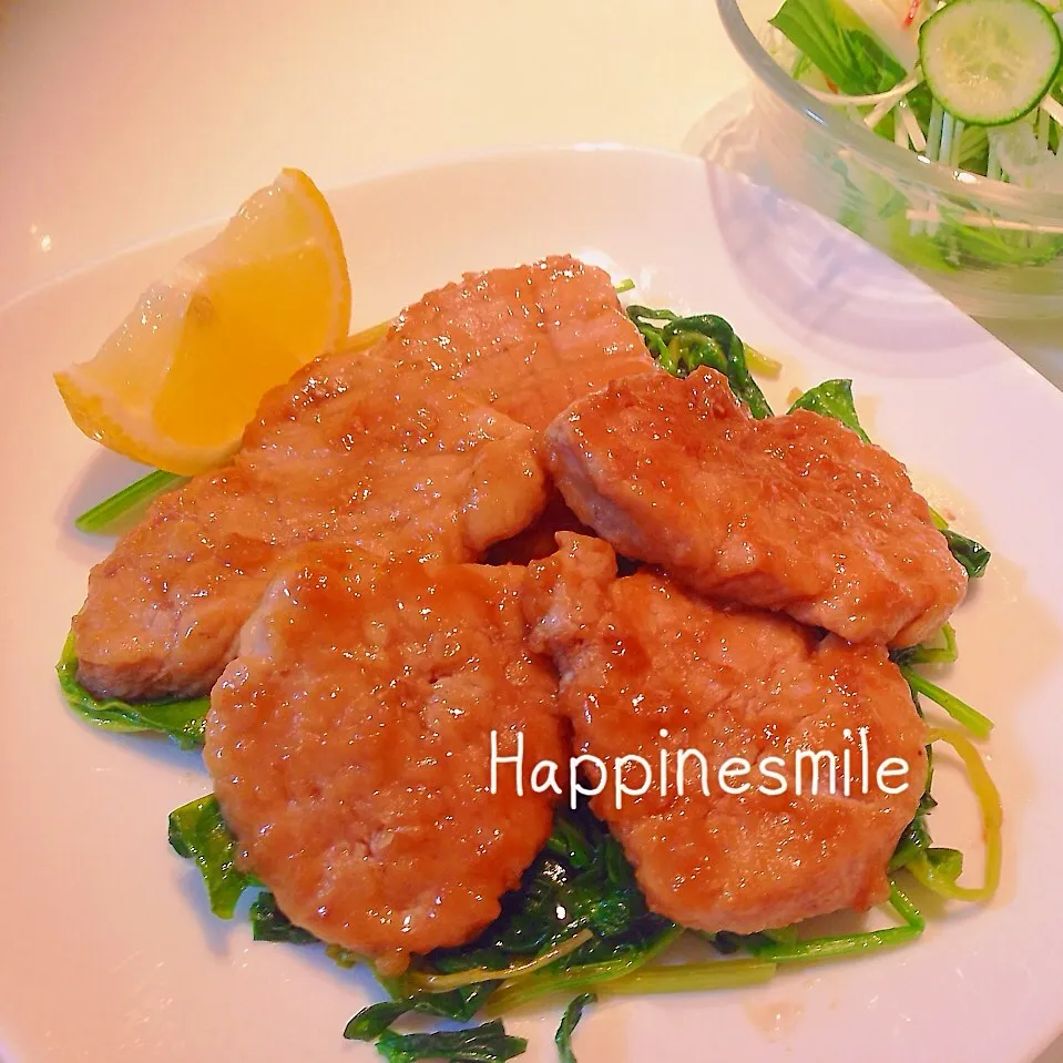 豚ヒレ肉のソテー|Happinesmileさん