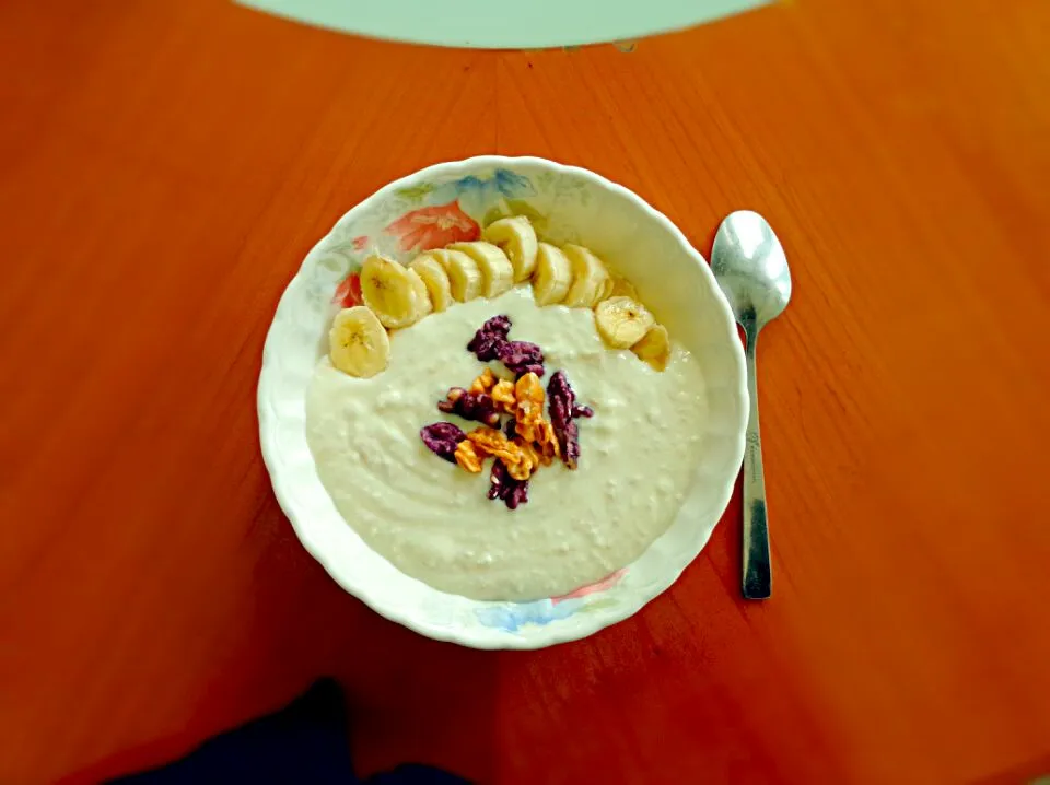 Sweet banana with honey yogurt|kiaさん