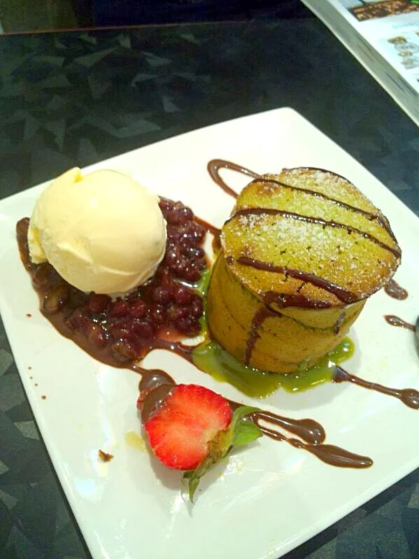 Green Tea Lava Cake|willklhさん