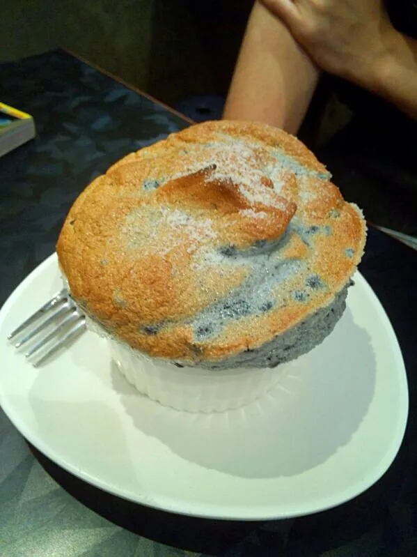 Black Sticky Rice Soufflé|willklhさん