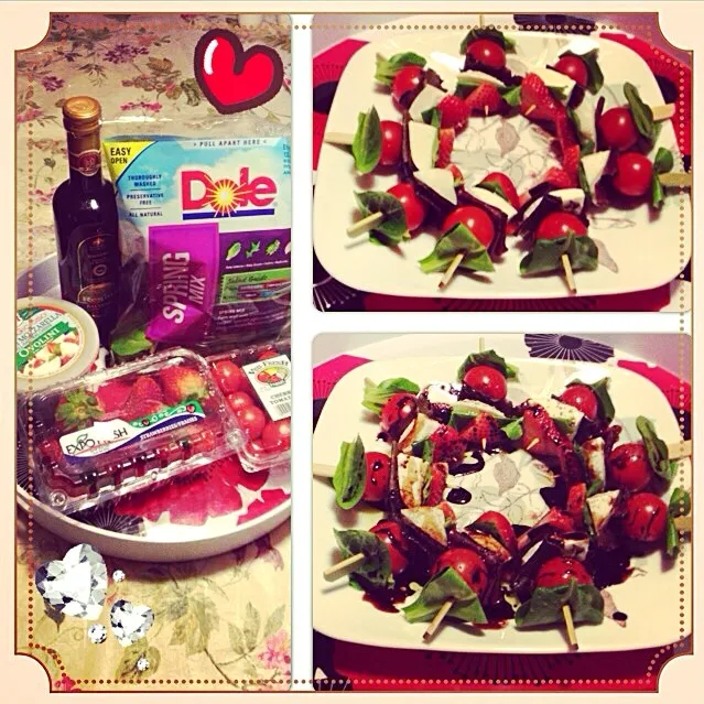 Caprese Kebabs|SnowConeさん