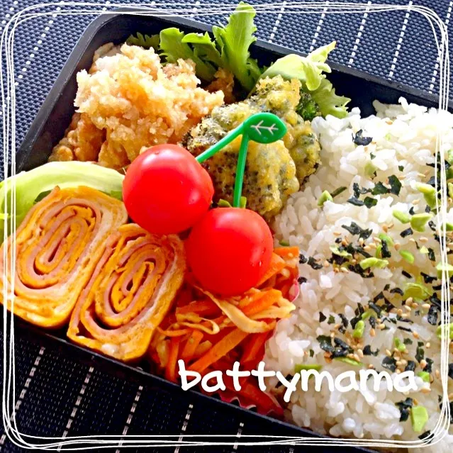 ささみのおろし和え弁当〜☆battymamaの大人かわぃぃお弁当〜☆|ばってぃーまま＠♪さん