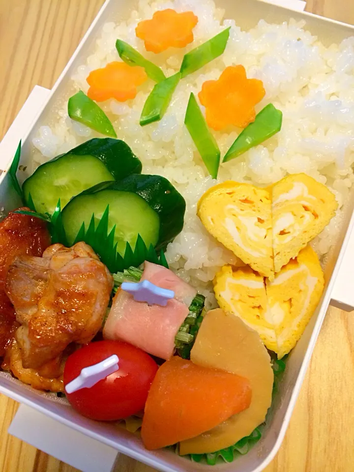 Snapdishの料理写真:旦那さん弁当♡|Emam.さん