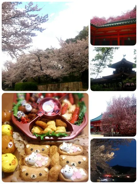 いなりっくまのお花見お弁当♪|ゆうきさん