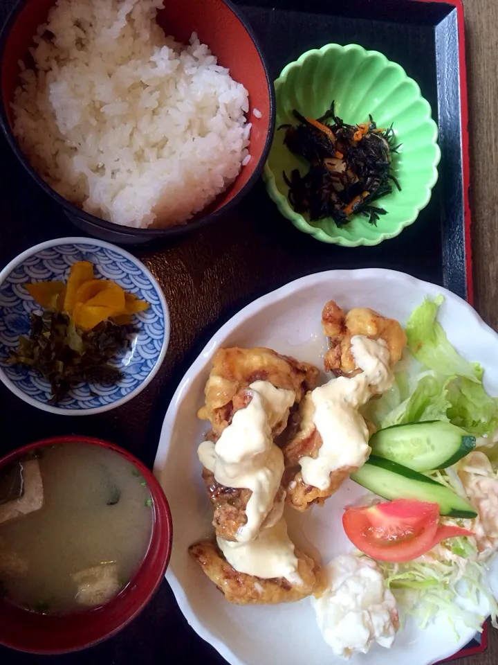 チキン南蛮定食|しおひろさん