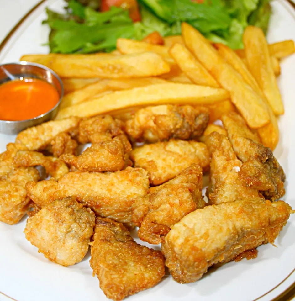 Karage Fish with Fries|Sunshineさん