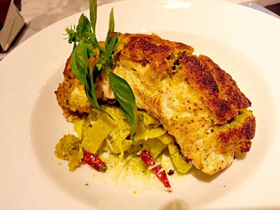 Baked fish fillet with pesto crust|Alex Smooth @ Gourmet deli (Siam Paragon)さん