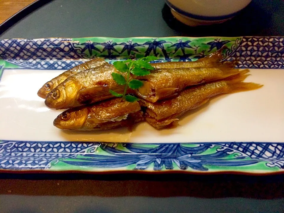 モロコの有馬煮 琵琶湖のお魚ですね|JINJINさん