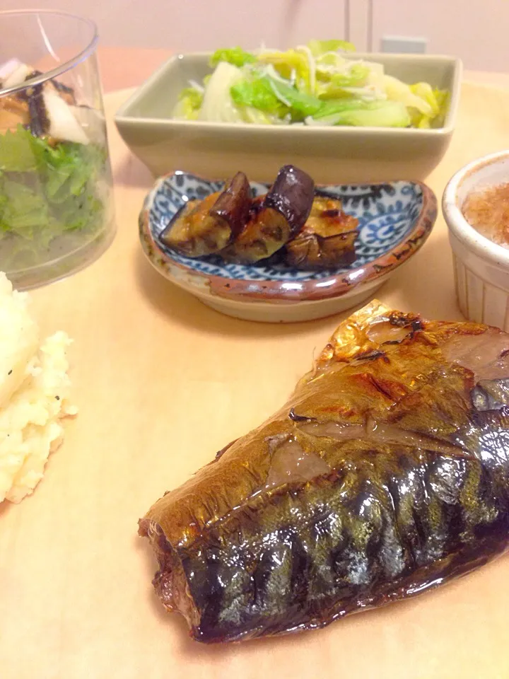 焼き魚定食|おがわかけるさん