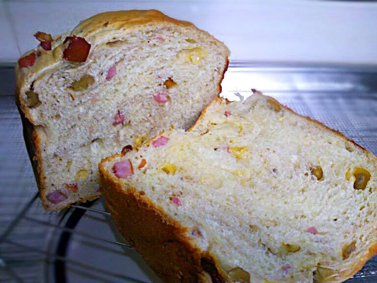 bacon&smoked cheese bread|Kenichi Chibaさん