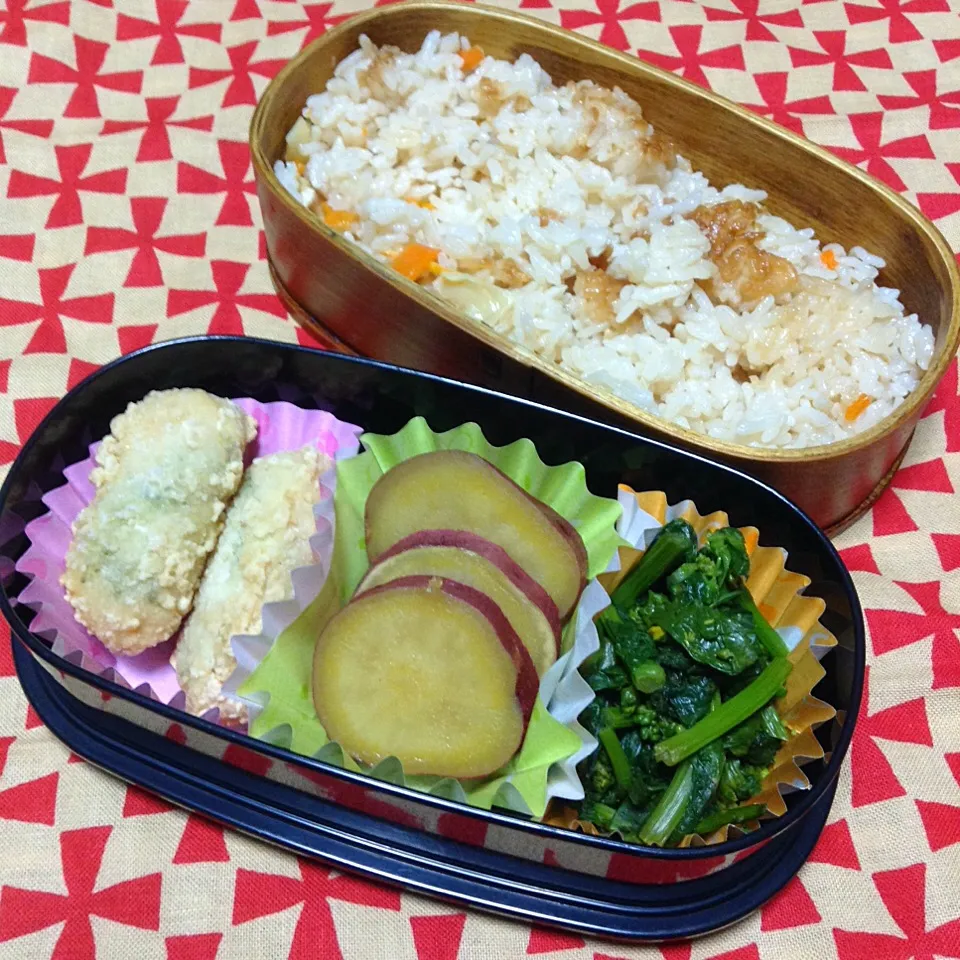 Snapdishの料理写真:4/8お弁当|ゆうこさん