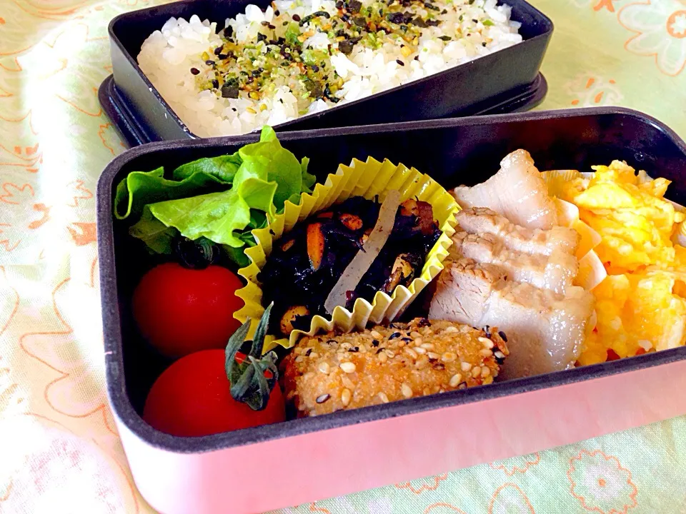 Snapdishの料理写真:本日のお弁当！新学期スタート！！|Yukiさん