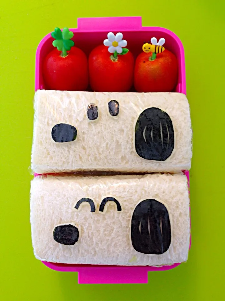 スヌーピー(^｡^)サンドイッチ♬|なおこさん