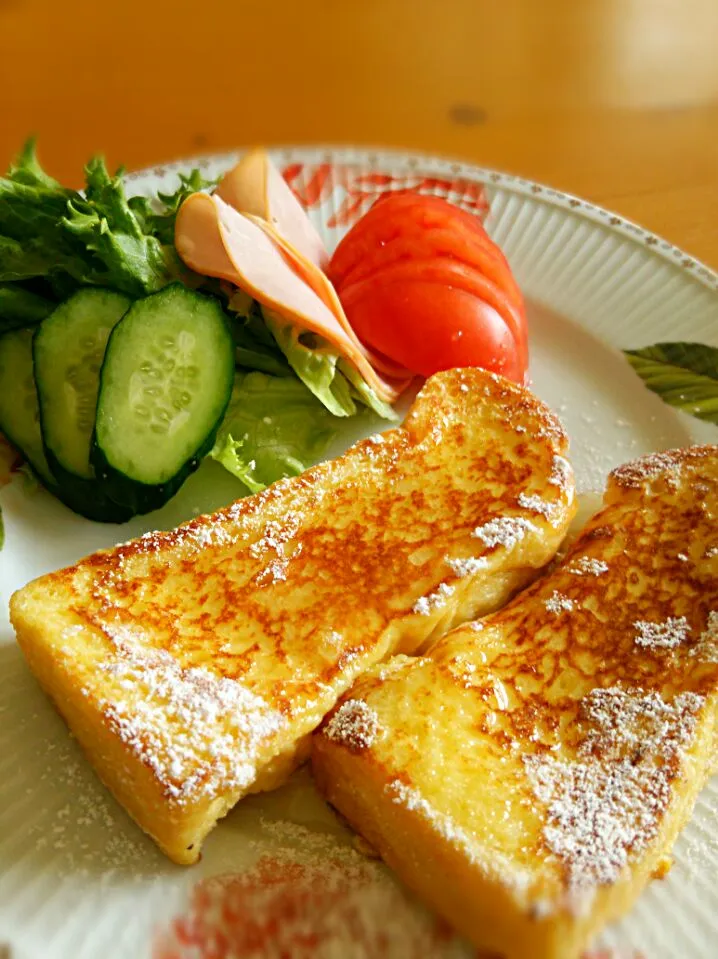 朝ごはんはフレンチトースト🍴✨|ちはるさん