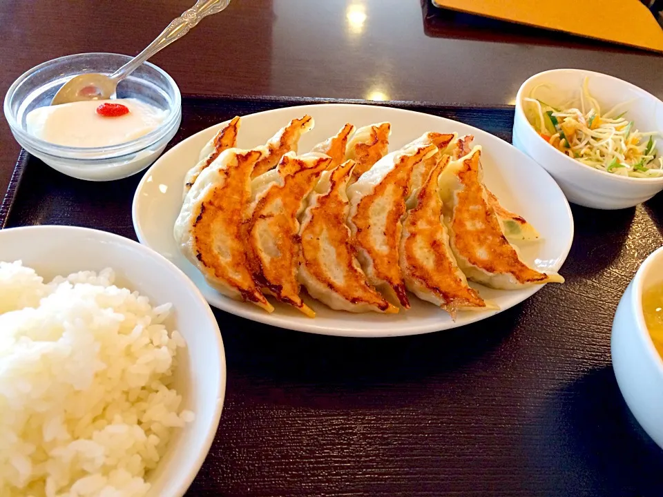 Snapdishの料理写真:西安風餃子定食|こんどう かずゆきさん