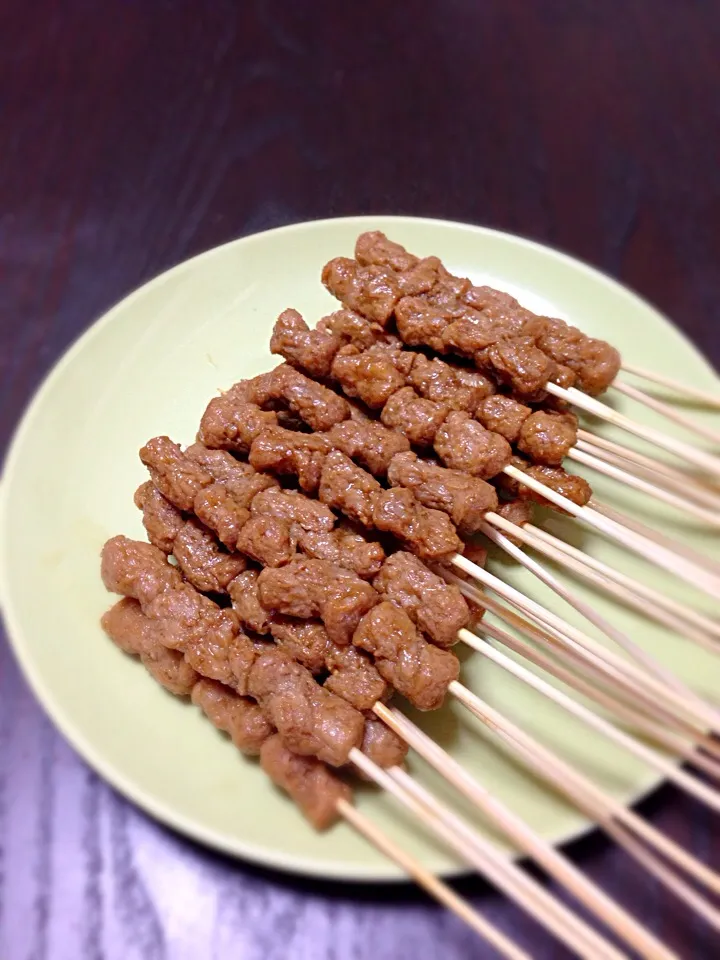 Soya meat satay|Melia Sandya Utamiさん