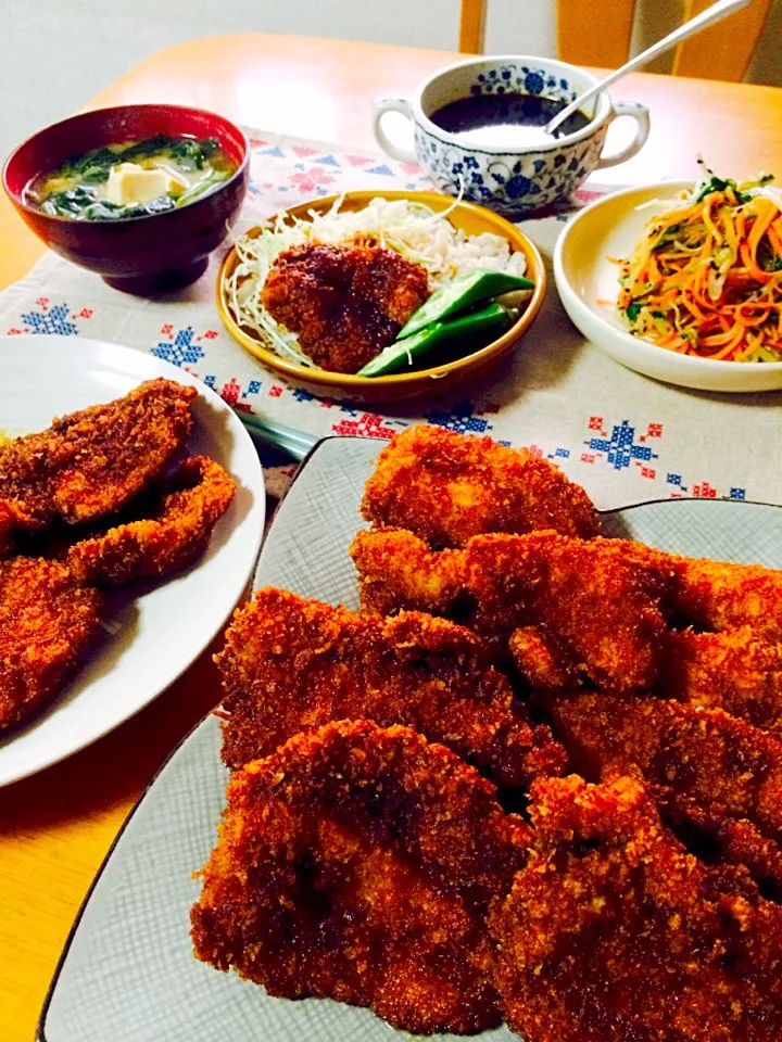 くみさんさんの料理 やっぱソースカツ丼でしょ(^^)|りんさん