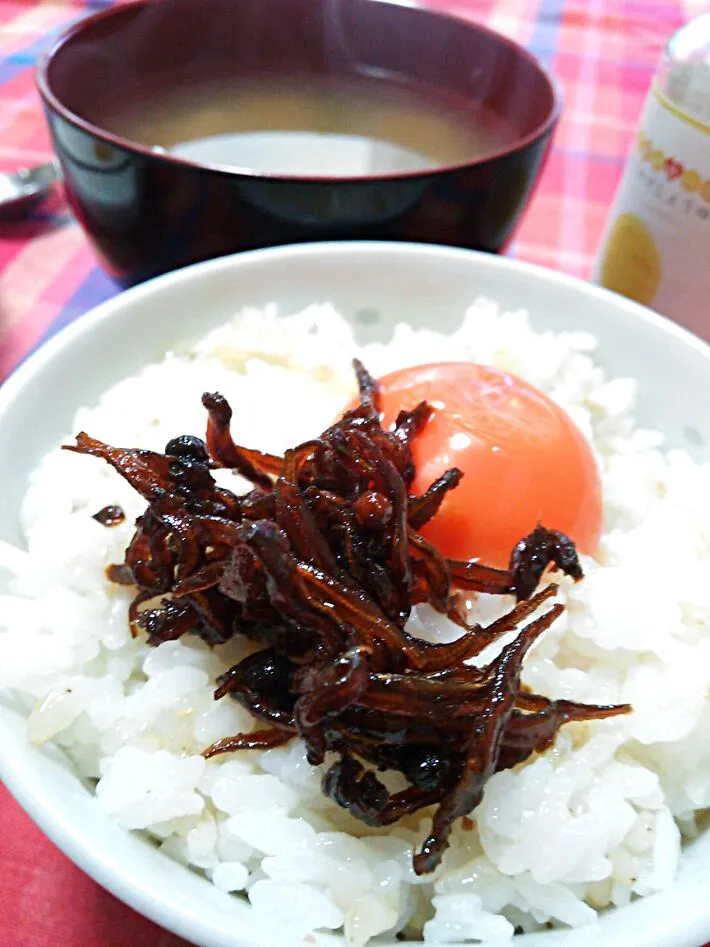 卵かけご飯withくぎ煮|トミーサクさん