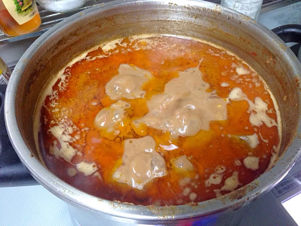 Beef rendang in progress|yeni kartikasariさん