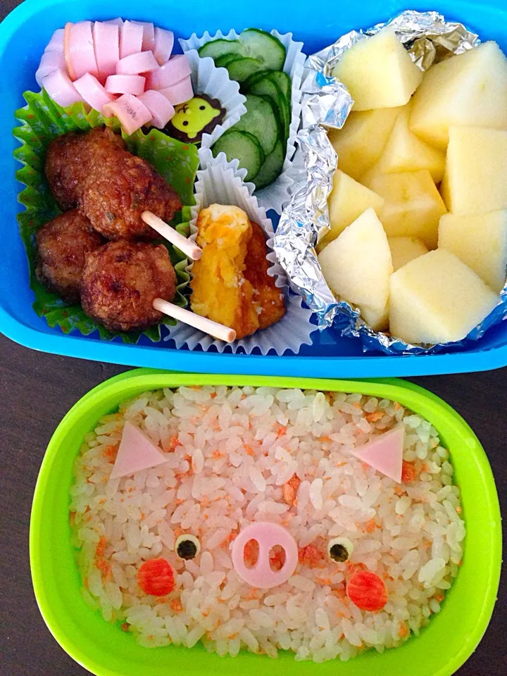 長男学童弁当(＾∀＾)|茉莉さん