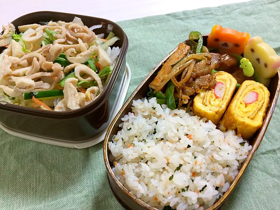 Snapdishの料理写真:4/9 お弁当♩|ねこ。さん