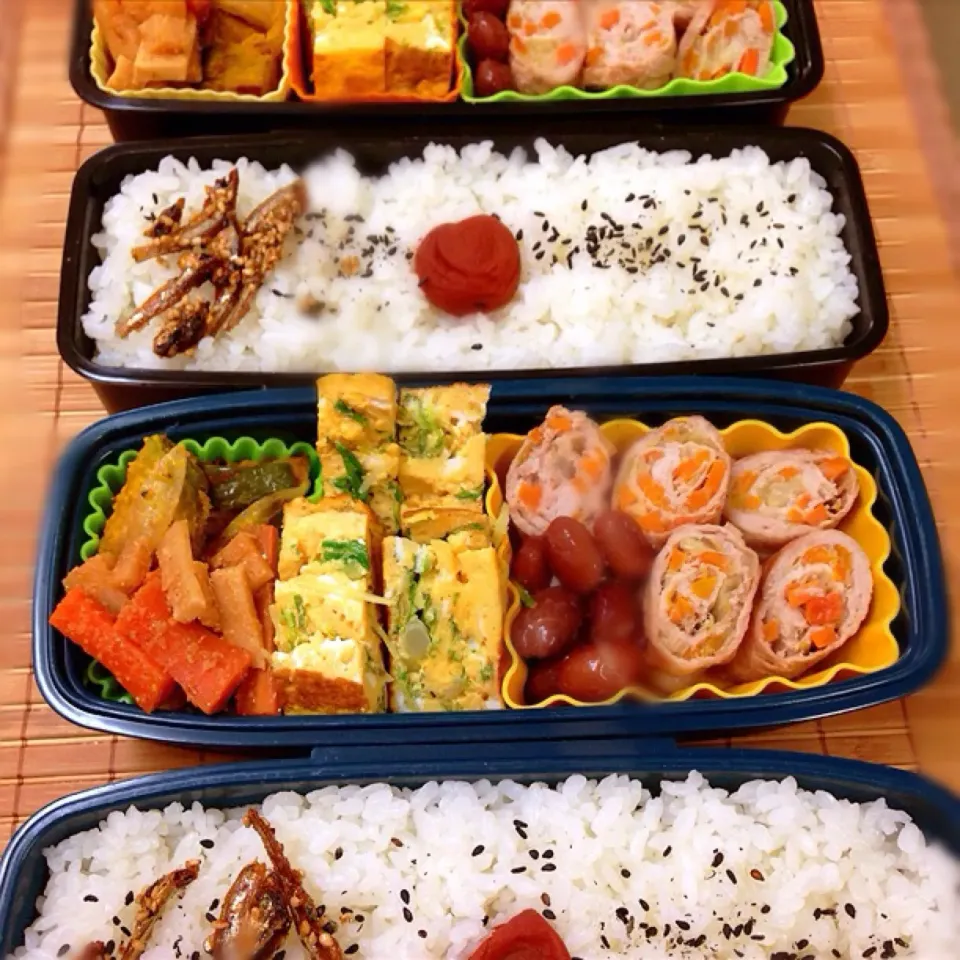 Snapdishの料理写真:旦那さん＆息子のお弁当|きよさん