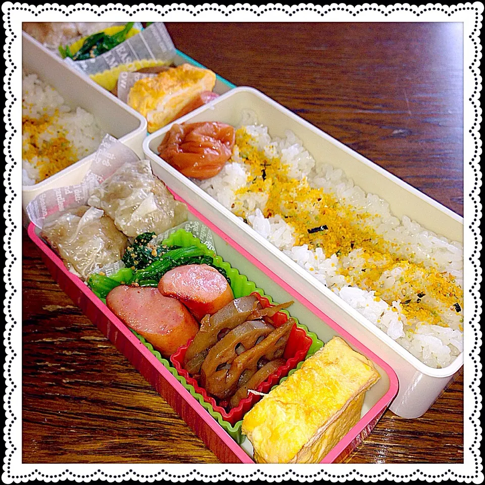 Snapdishの料理写真:'14/4/9  JK弁当|のんさん