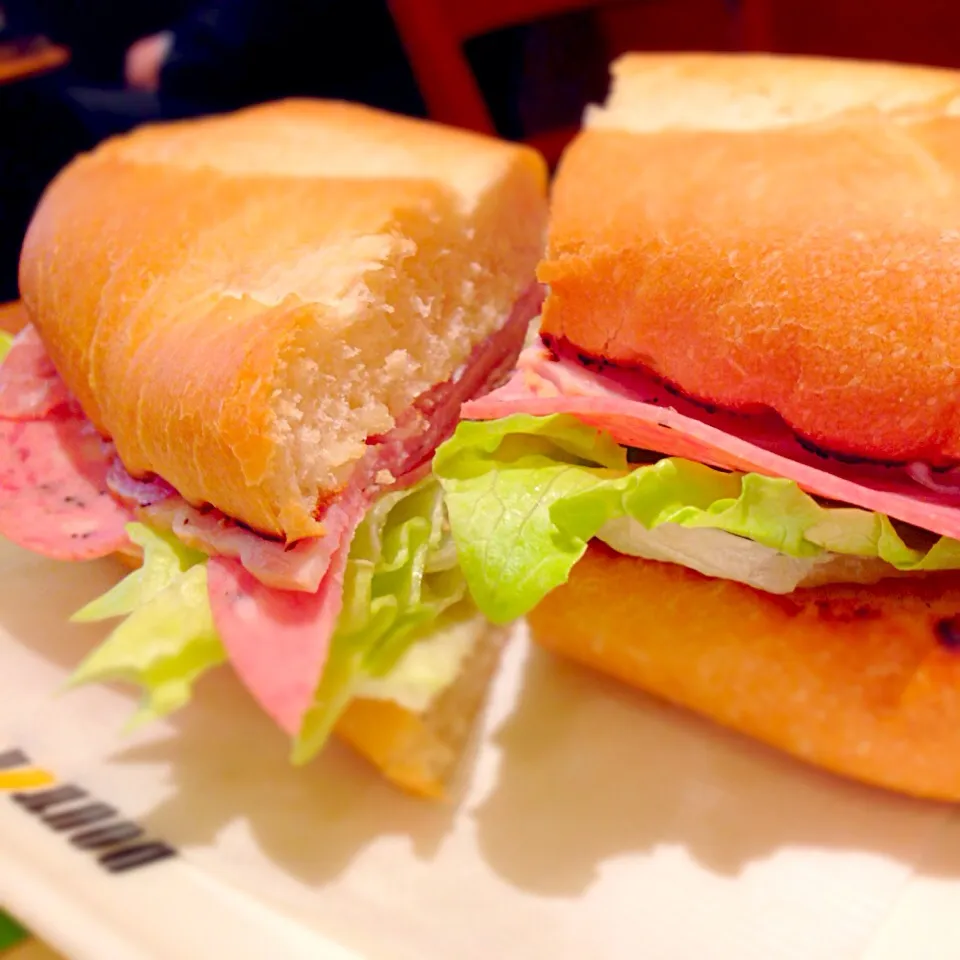 Snapdishの料理写真:Doutor Coffee「ミラノサンドA」|TETSU♪😋さん