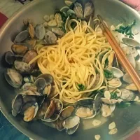 Snapdishの料理写真:봉골레 링귀네 Vongole Linguine|Seonoh Kimさん