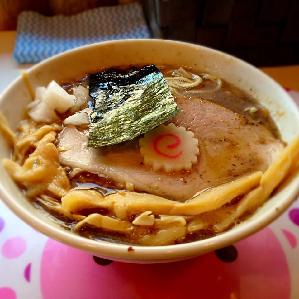 今日のラーメン。濃厚煮干🐟|ラー山さん