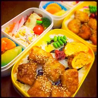 イカ天丼弁当♪(๑ᴖ◡ᴖ๑)♪|みーさん