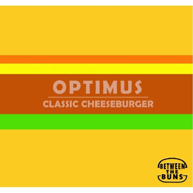 Pantone of our classic cheeseburger Optimus Prime.
#betweenthebuns #burger|Tin Beroinさん