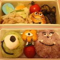 Snapdishの料理写真:Monsters Inc bento|yuzさん